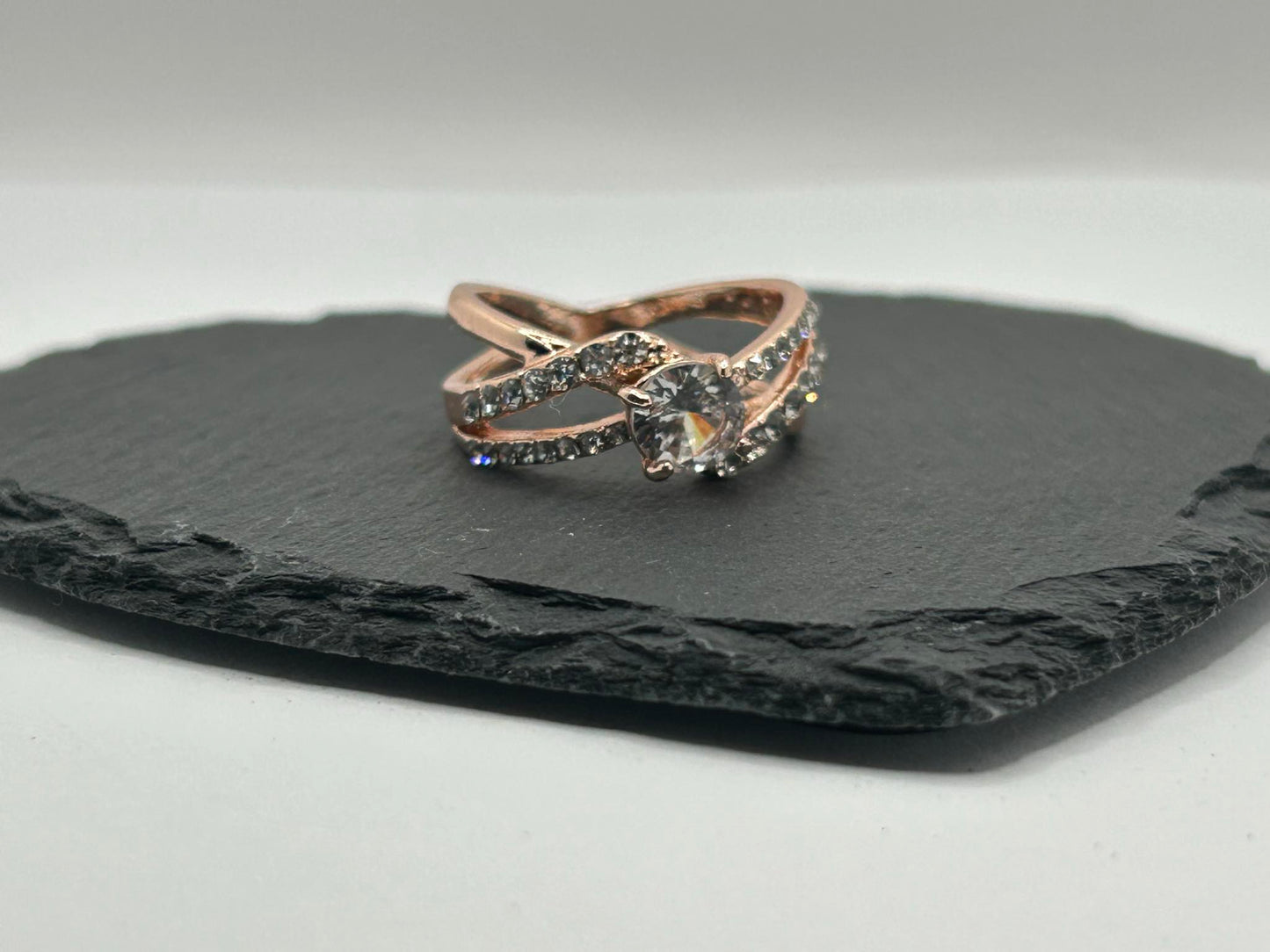 Rosegold Diamantoptik