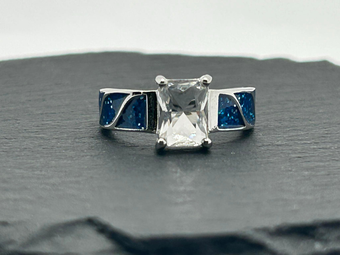 Blaue Eleganz