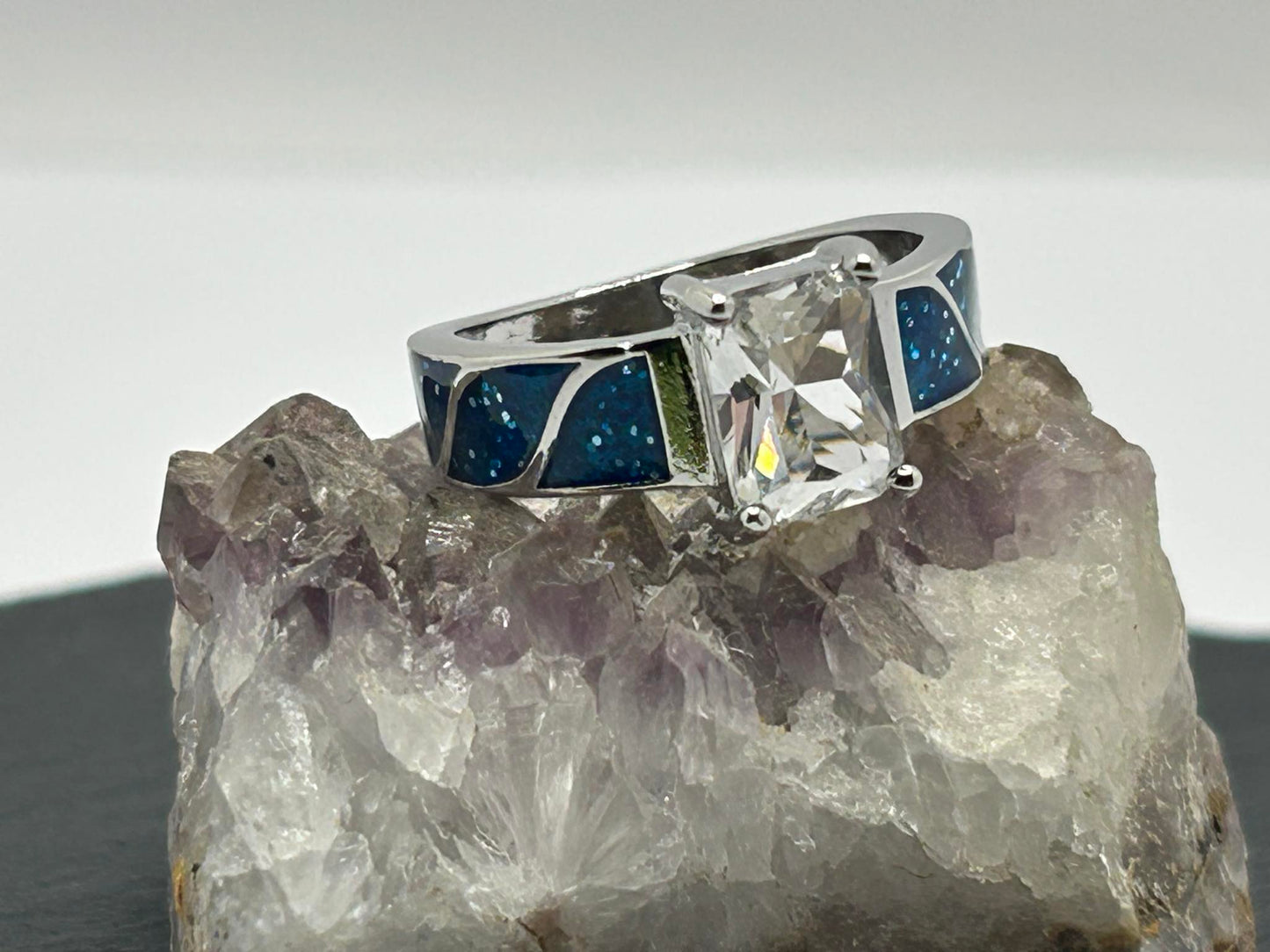 Blaue Eleganz