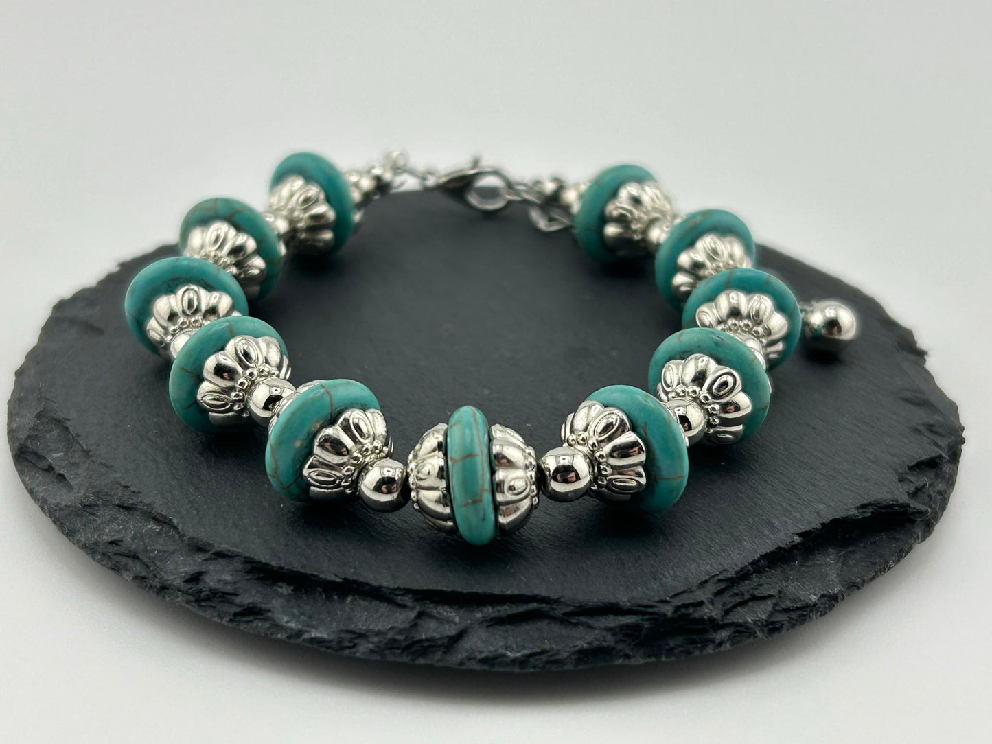 Türkisfarbenes Armband Two