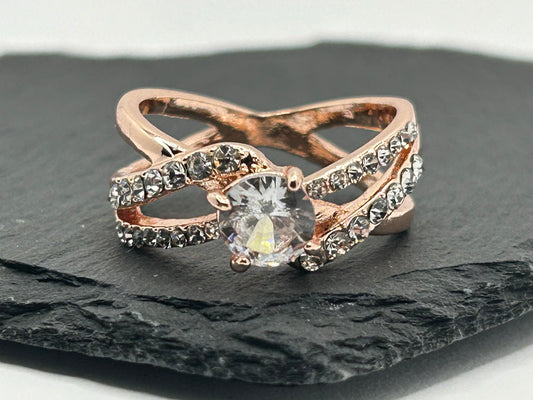 Rosegold Diamantoptik