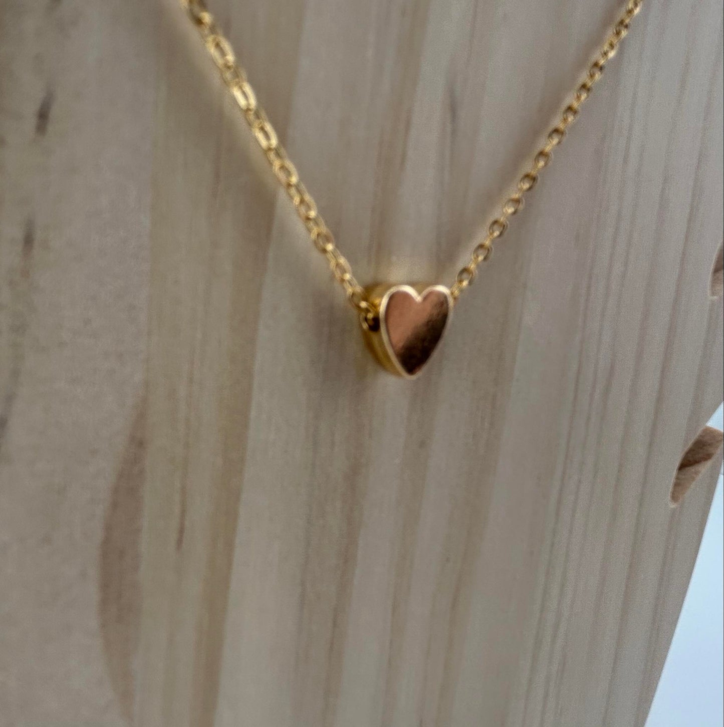 Herz Knöchelarmband 30 cm