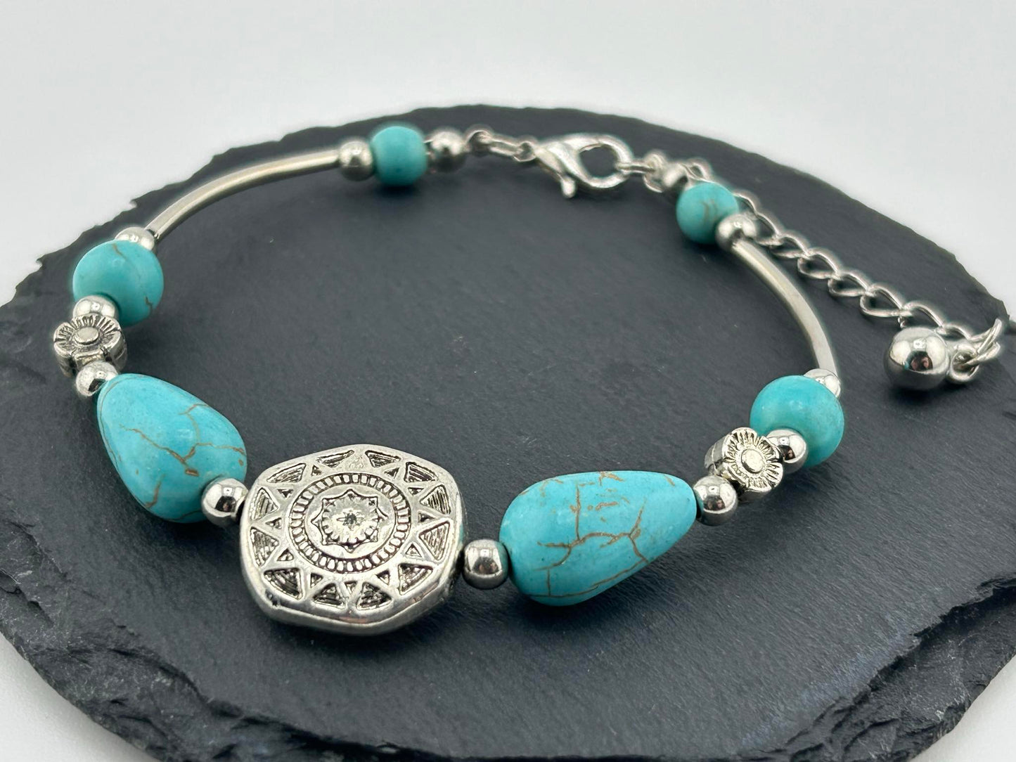 Türkisfarbenes Armband Five (Kopie)