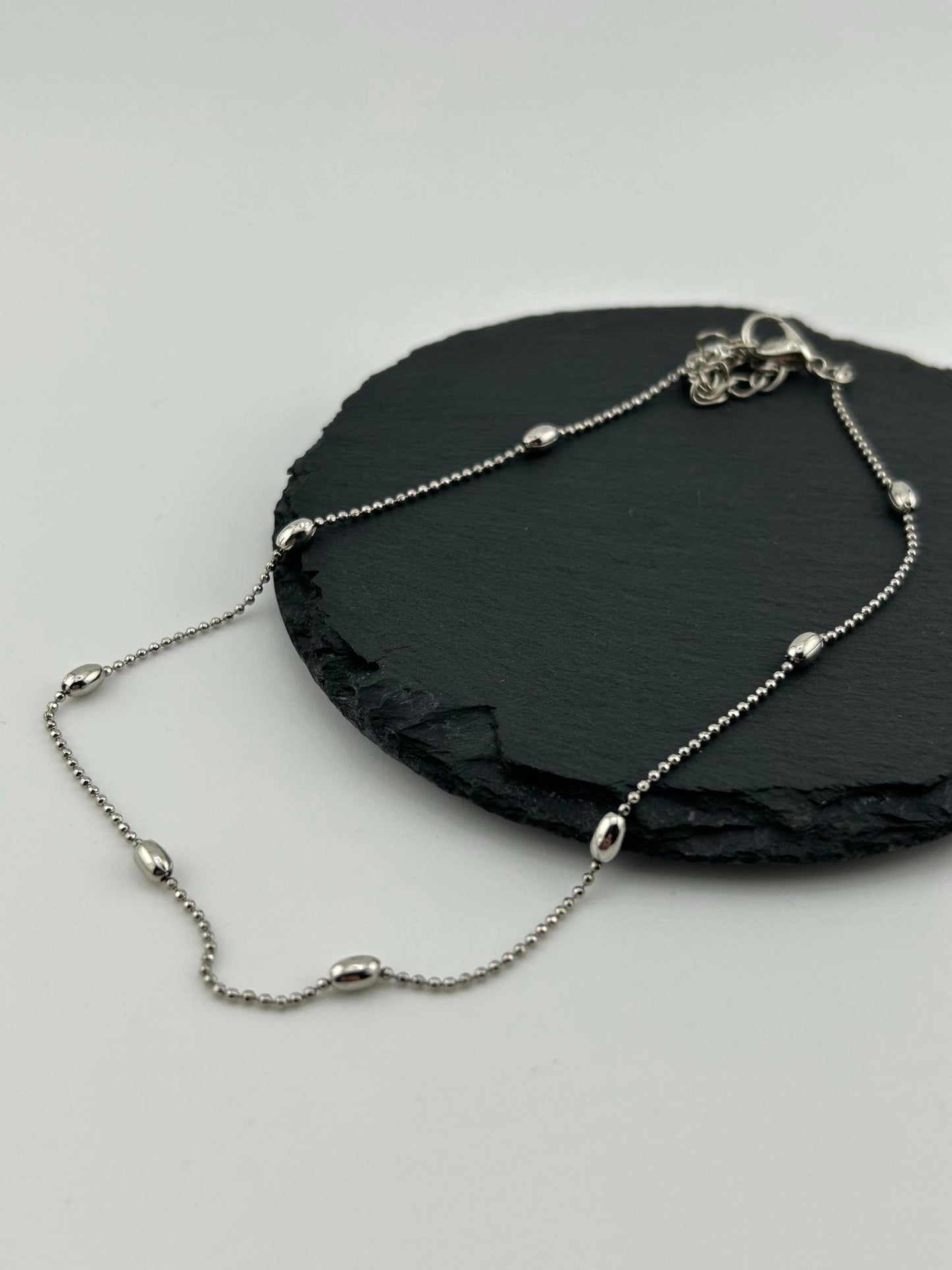 Herz Knöchelarmband 30 cm