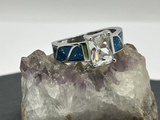 Blaue Eleganz