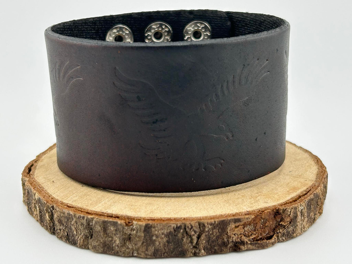Lederarmband Four